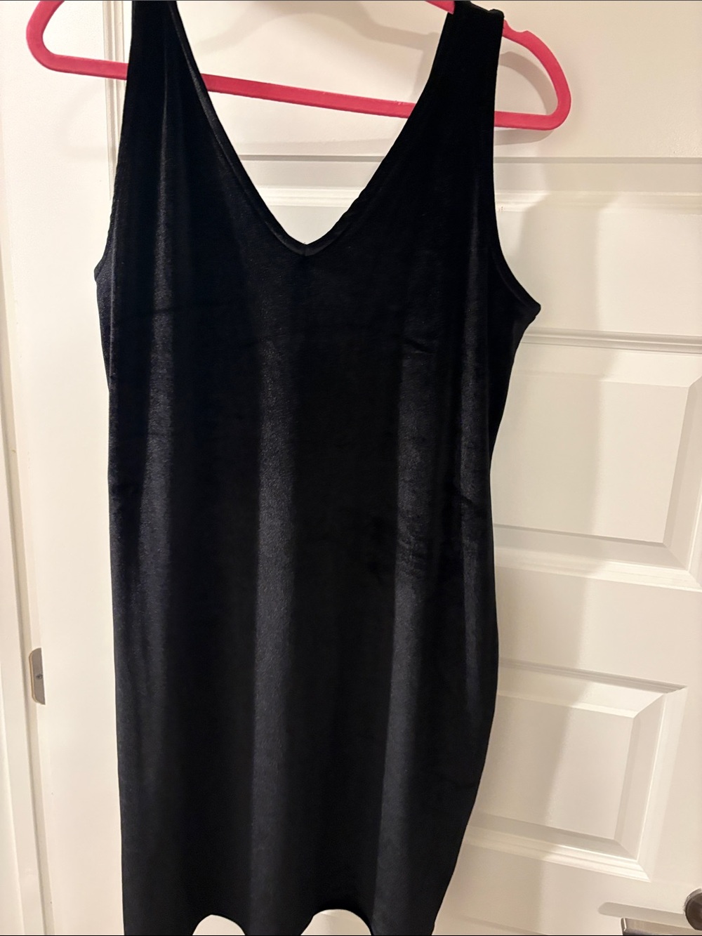 torrid Black Velvet Mini Dress with Bow Back - Picture 3 of 3